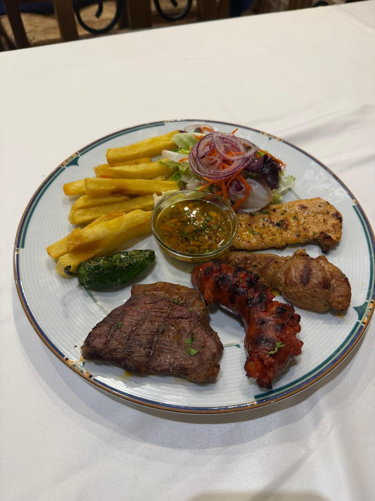 Plato de las jornadas en Jamón & Jamón (Abanades Bar)
