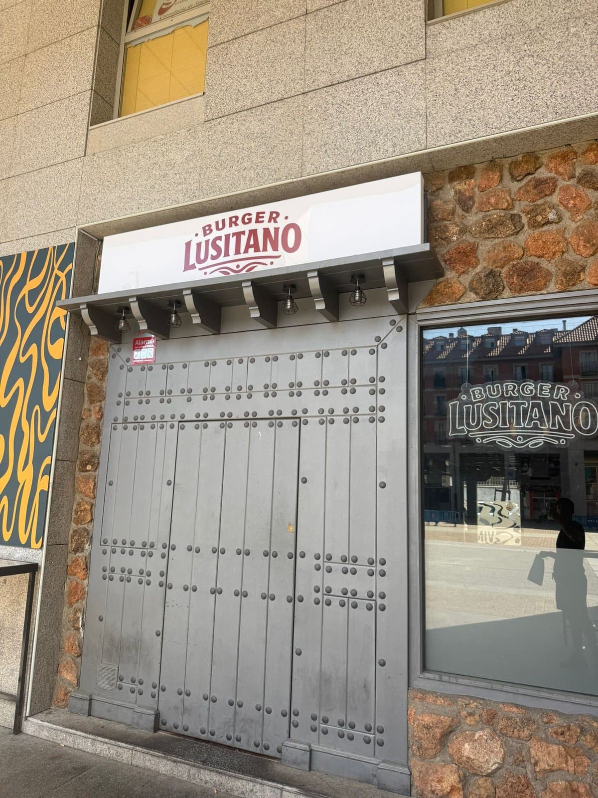 Plato de las jornadas en Burguer Lusitano