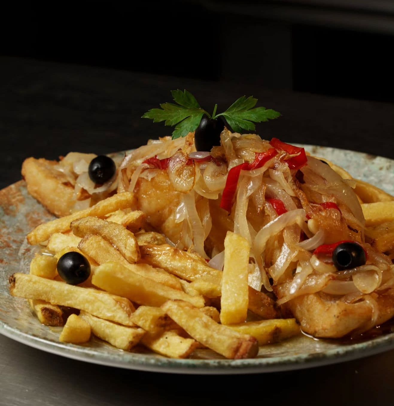 Plato de las jornadas en Gastrobar Lusitano