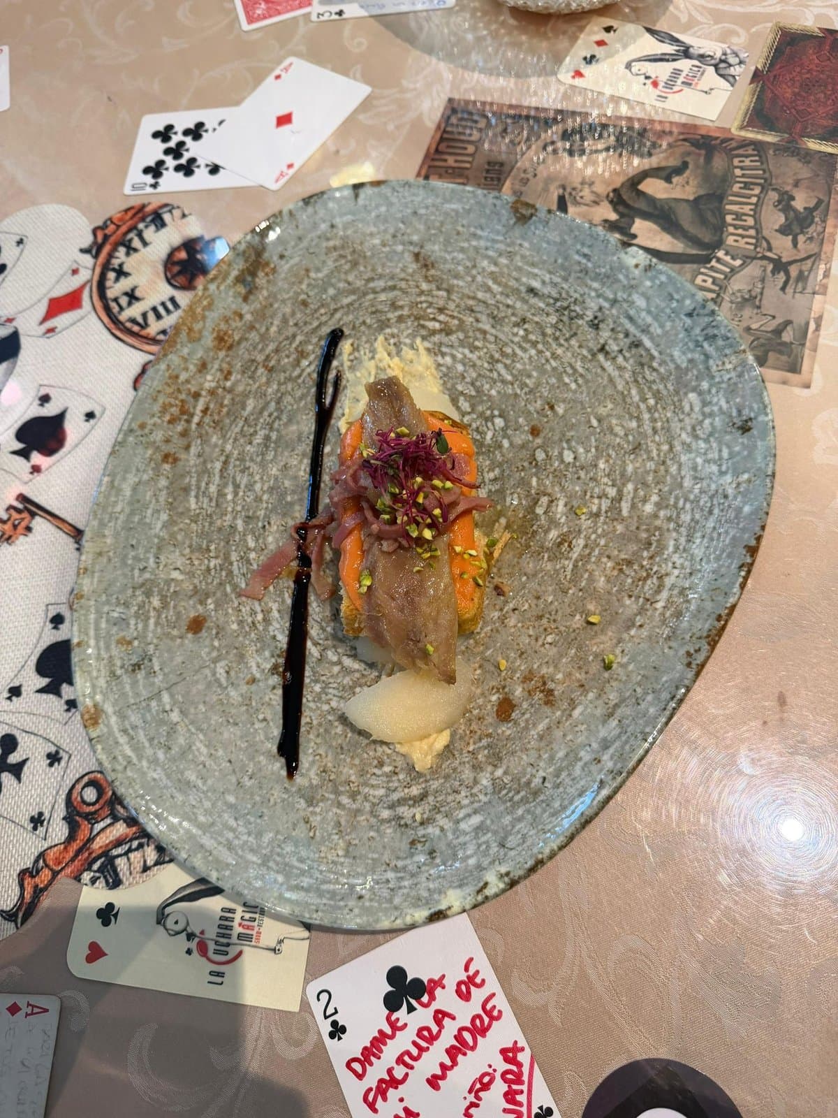Plato de las jornadas en La Cuchara Mágica