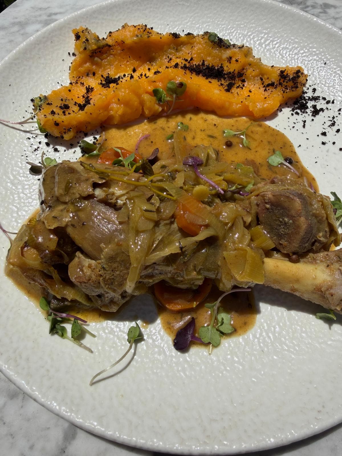 Plato de las jornadas en Restaurante Changó