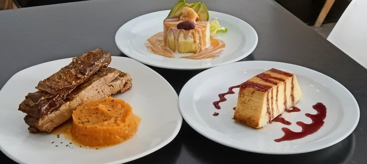 Plato de las jornadas en Xilantro Fusión